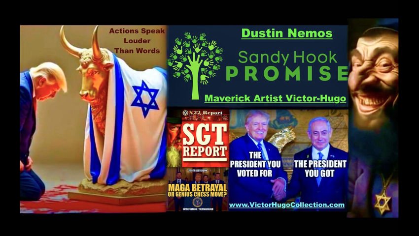Dustin Nemos Victor Hugo Expose SGT Report X22 Report Michael Flynn Jim Fetzer Sandy Hook Promise