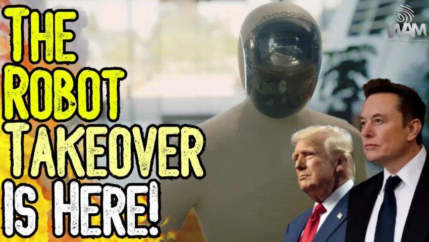 WARNING: THE ROBOT TAKEOVER IS HERE! - Elon Musk & Trump Are Bringing In The NWO