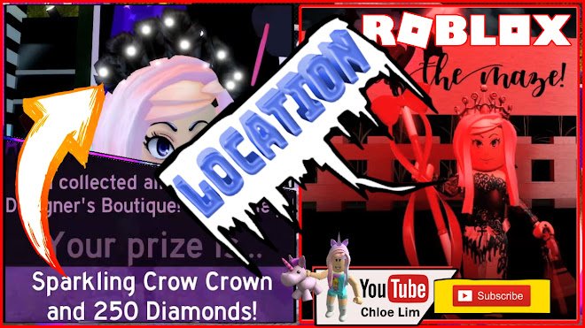 Roblox Royale High Halloween Event Gameplay! Sparklings Maze HOMESTORE! Sparkly Crow Crown! All Candy Locations!