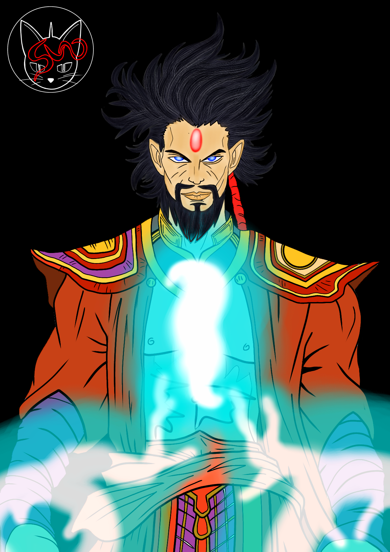 splinterlands fanart Magi of the Forest.png