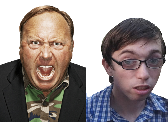 EZ Joey Arnold Alex Jones Memes World, two faces, 2022-09-26 - Monday unknown.png