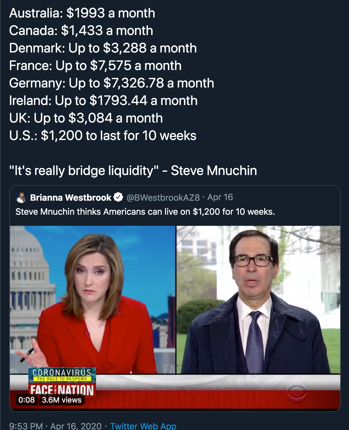 _1  Keith Boykin on Twitter   Australia   1993 a month Canada   1 433 a month Denmark  Up to  3 288 a month France  Up to  7 575 a month Germany  Up to  7 326 78 a month Ireland  Up to  1793 44 a month UK  Up to  3 084 a month U S    1 200 .png