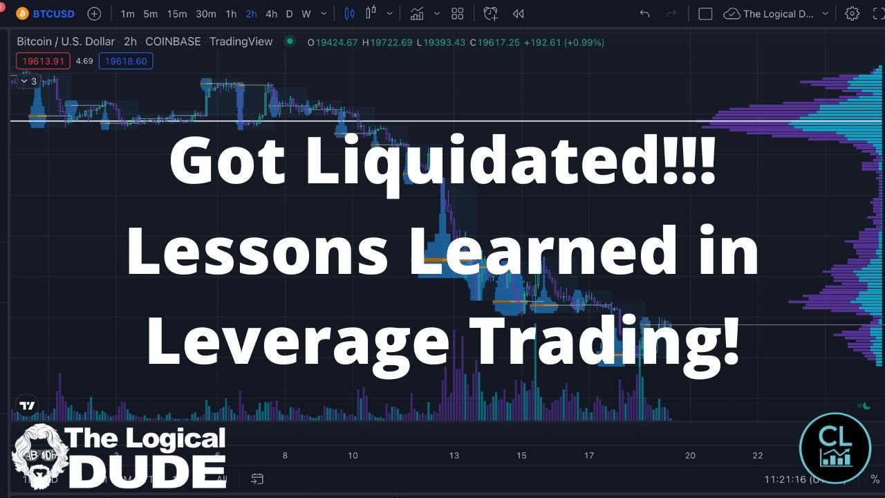 First Liquidation Since I Have Been Back Trading - What Lessons Did I Learn?