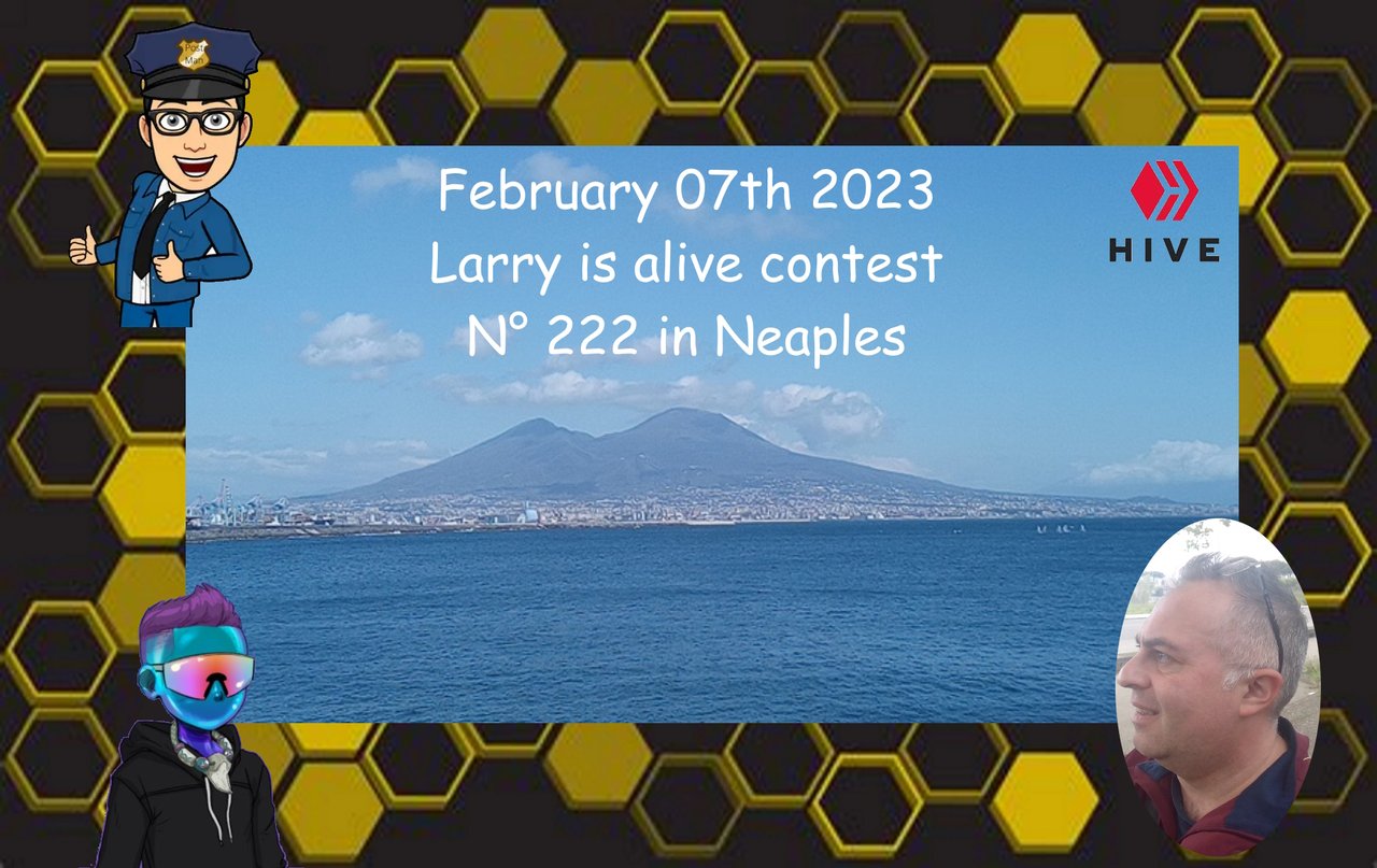 Larry is alive in Naples - #222nd Larry is alive contest