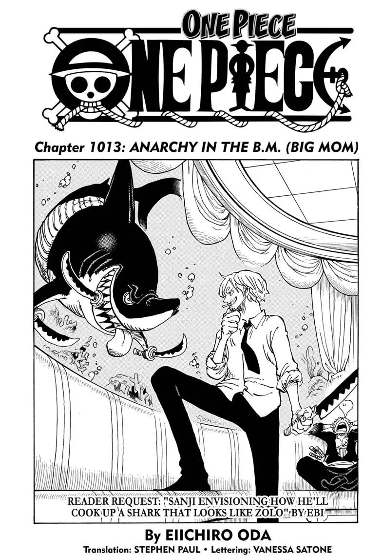Manga Review: One Piece 1007 “Tanuki-San”